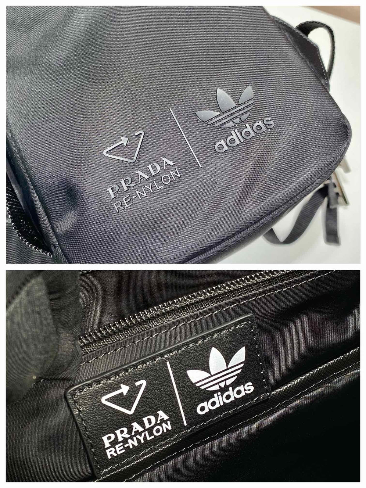 Schwarzer Rucksack