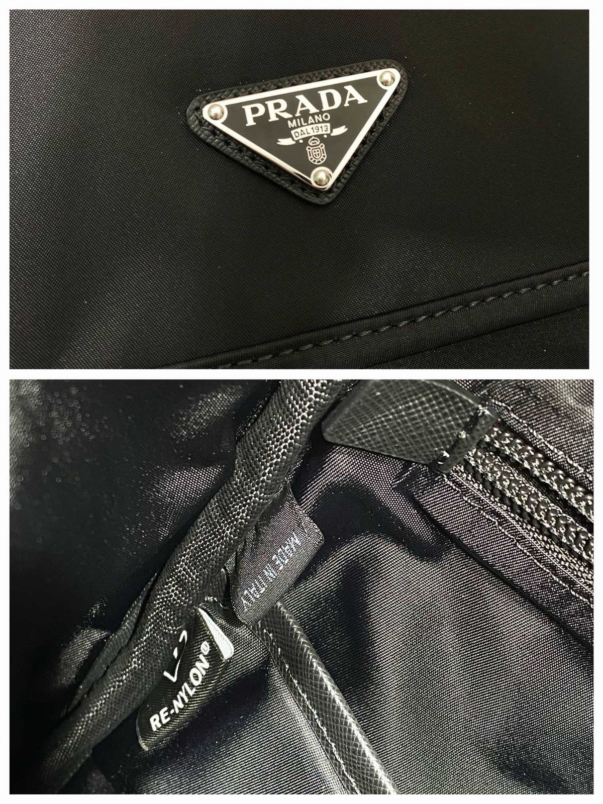 Schwarzer Rucksack