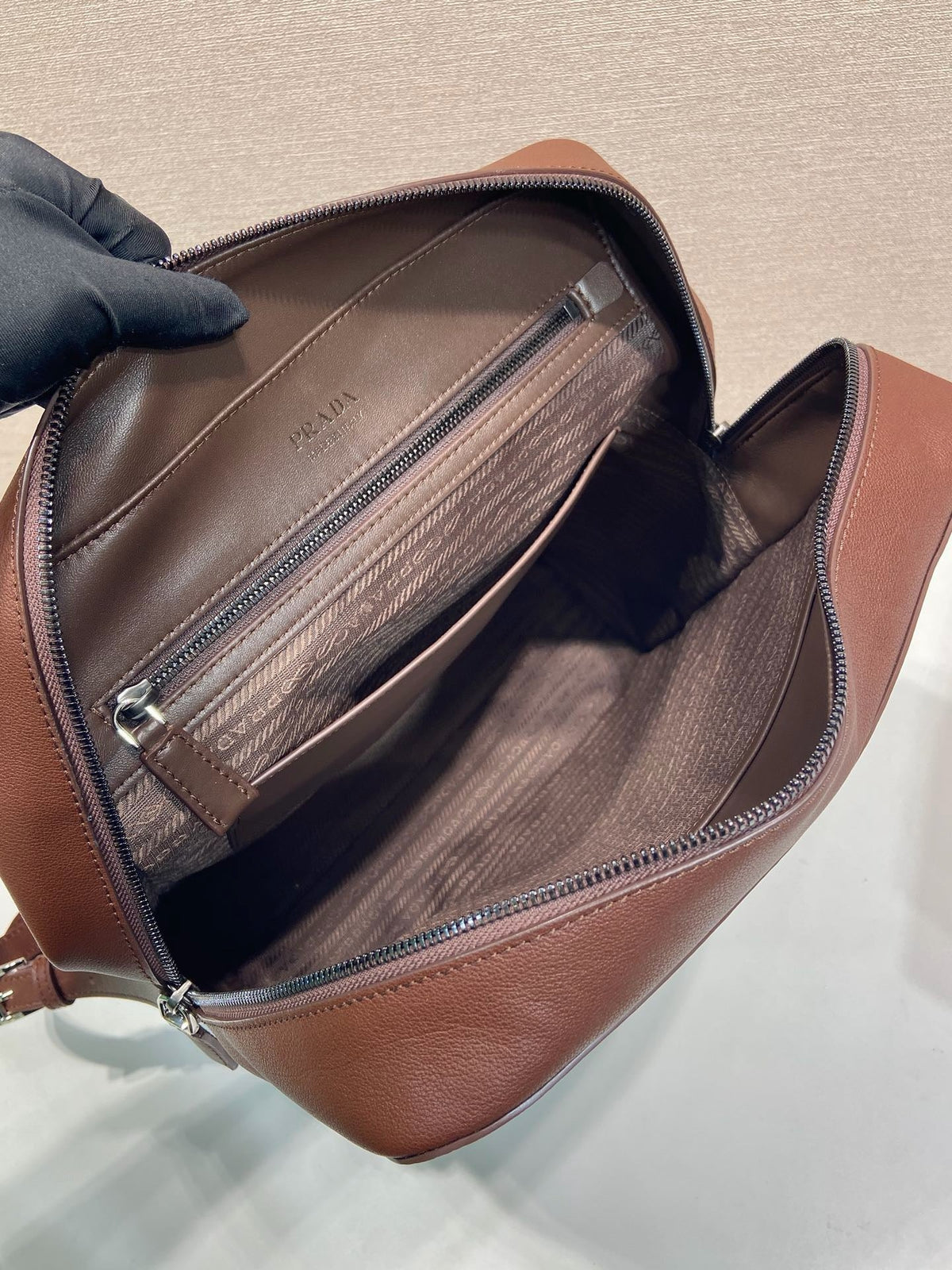 Mehrfarbiger Rucksack