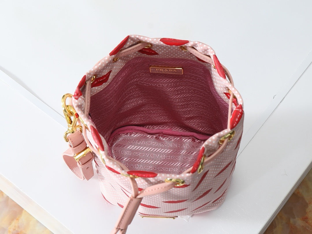 Mehrfarbige Beuteltasche