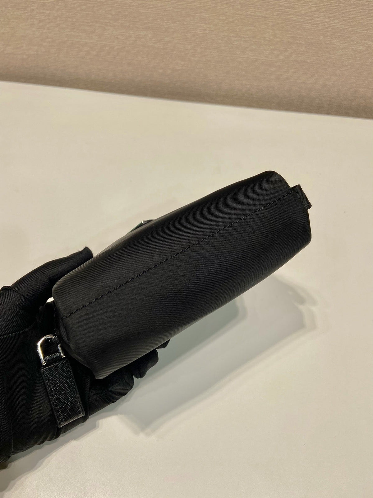 Schwarze Clutch