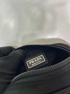 Schwarze Clutch