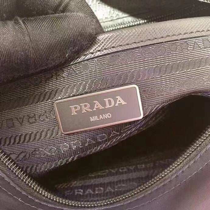 Nylon Messenger mit Patch Umhängetasche