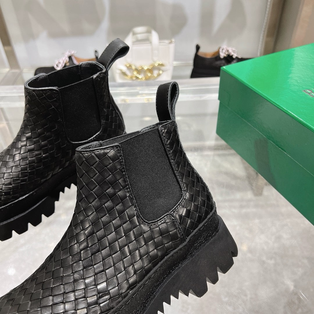 Schwarze Stiefel