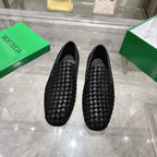 Schwarze Slipper