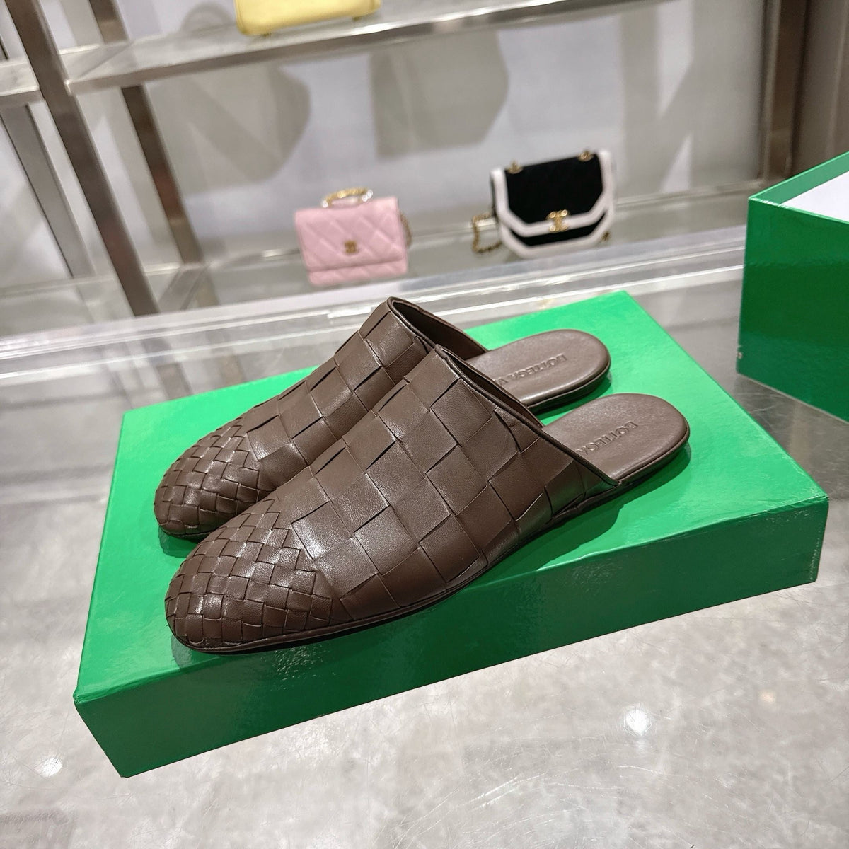 Mehrfarbige Mules