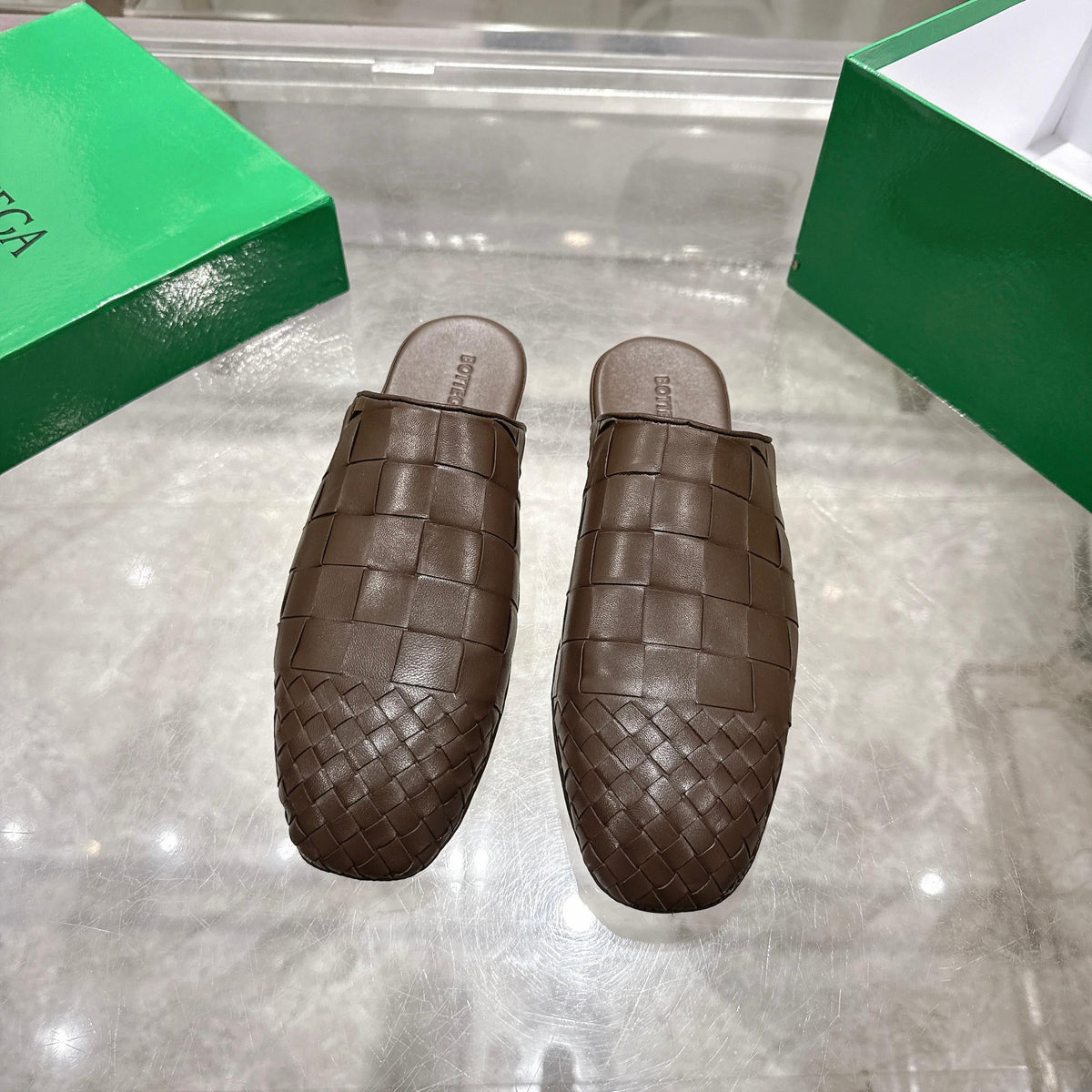 Mehrfarbige Mules