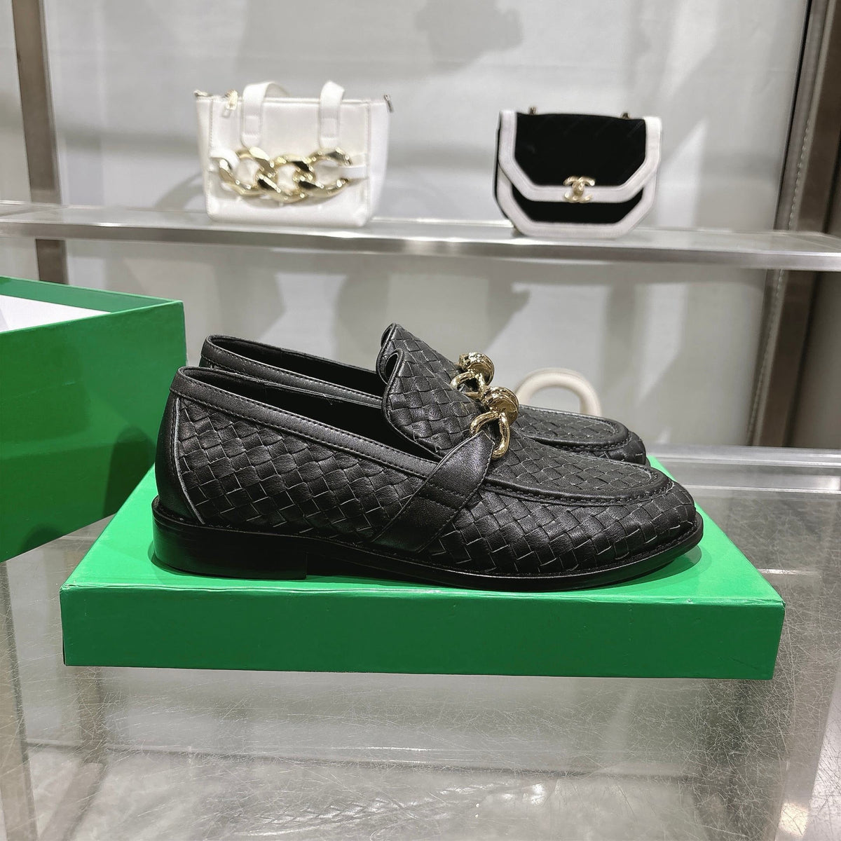 Multicolour Loafers