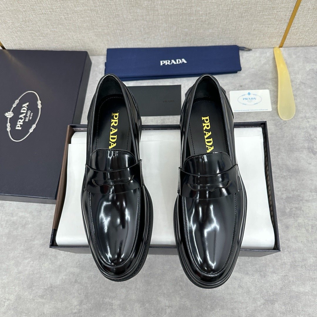 Schwarze Derby-Schuhe – Herren