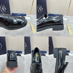 Schwarze Derby-Schuhe – Herren