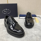 Schwarze Derby-Schuhe - Herren