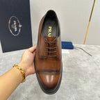 Mehrfarbige Derby-Schuhe – Herren