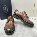 Mehrfarbige Derby-Schuhe – Herren