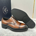 Mehrfarbige Derby-Schuhe – Herren