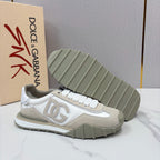 Black Mesh Panelled Runner - Men's