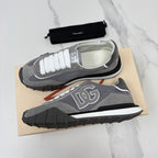 Black Mesh Panelled Runner - Men's
