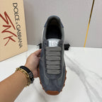 Black Mesh Panelled Runner - Men's