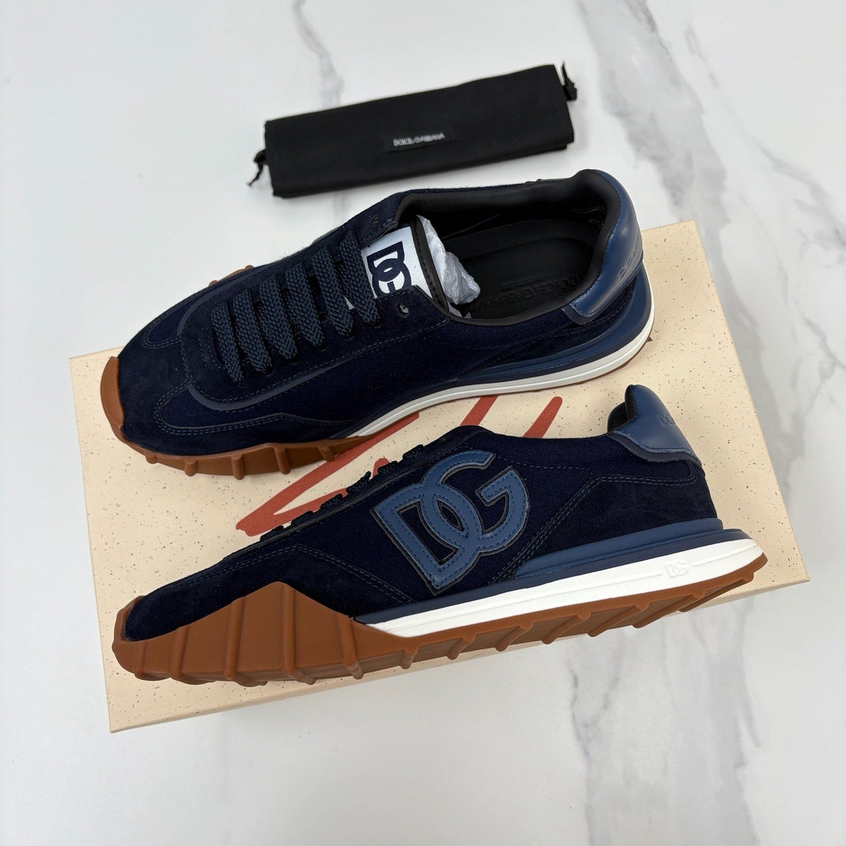 Black Mesh Tonal Runner - Men's