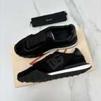Black Mesh Tonal Runner - Men's