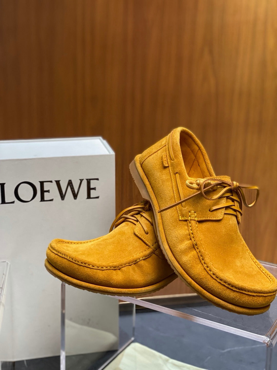 Multicolour Derby Shoes - Men's
