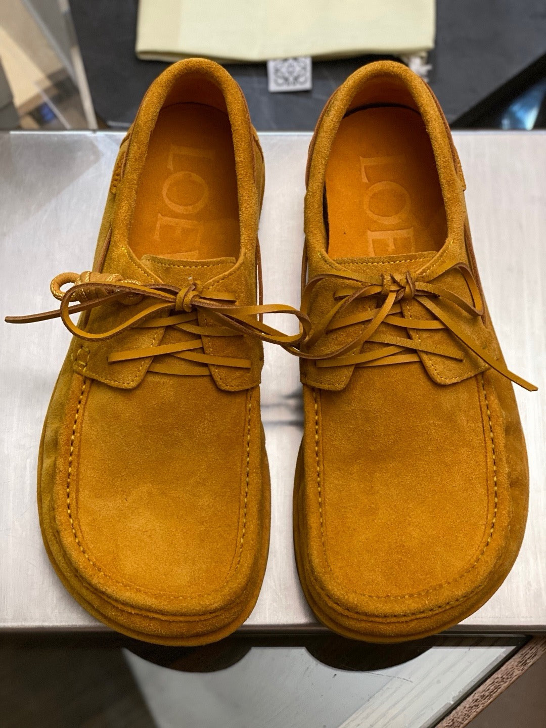 Multicolour Derby Shoes - Men's
