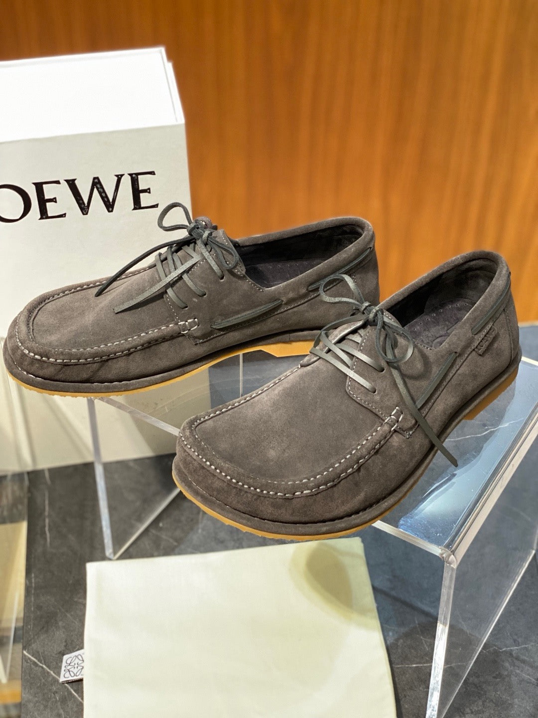 Multicolour Derby Shoes - Men's