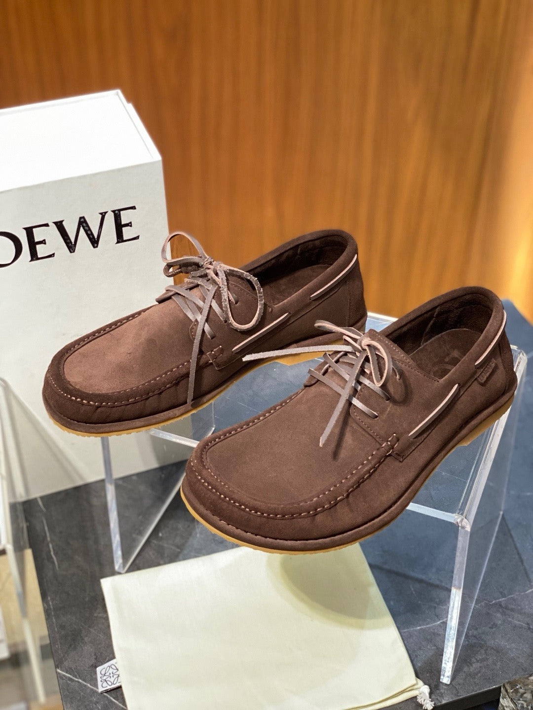 Multicolour Derby Shoes - Men's