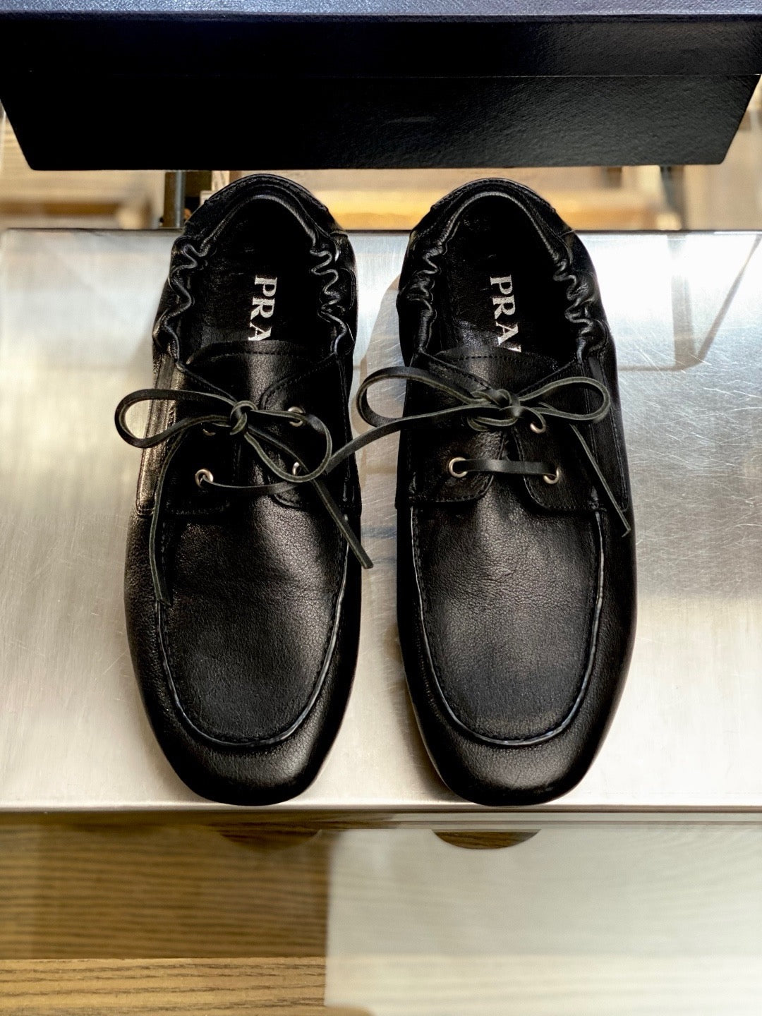 Mehrfarbige Derby-Schuhe – Herren