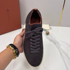 Black Suede Cupsole Low-Top - Men's