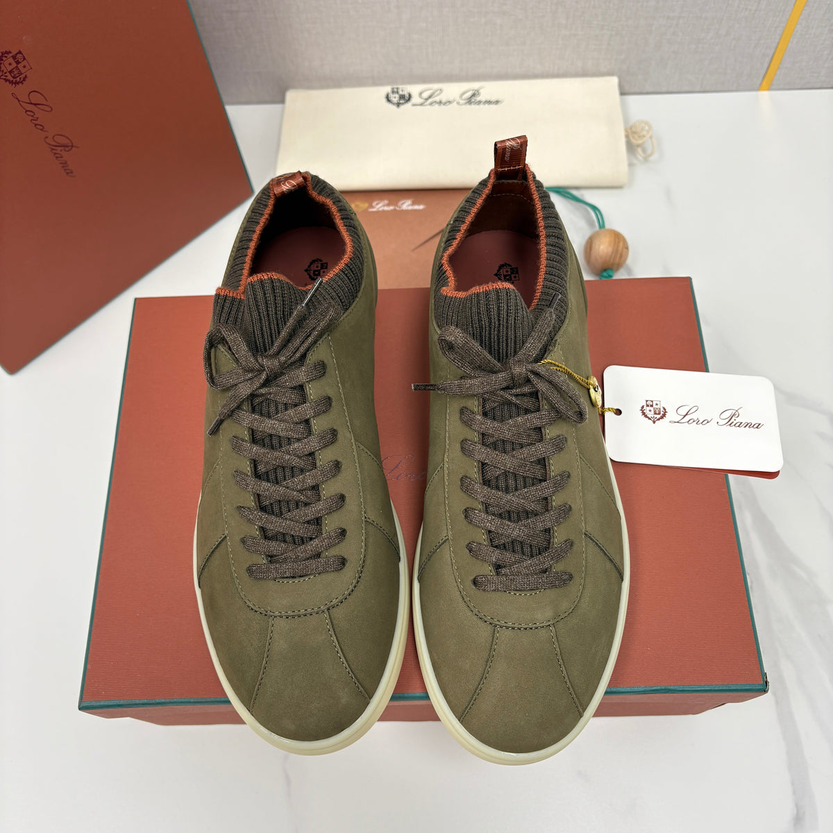 Black Suede Cupsole Low-Top - Men's