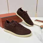 Black Suede Cupsole Low-Top - Men's