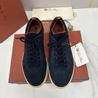 Cream Leather Cupsole Low-Top - Men's