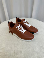 Black Knit Contrast Sole Runner - Men's
