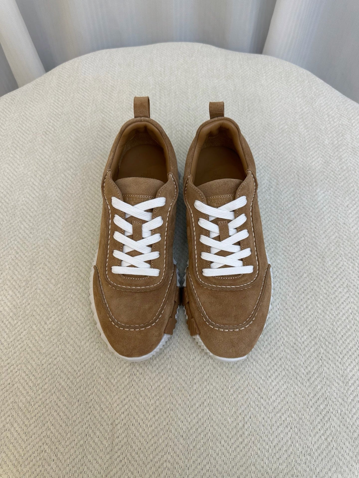 Black Knit Contrast Sole Runner - Men's