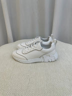 Black Knit Contrast Sole Runner - Men's