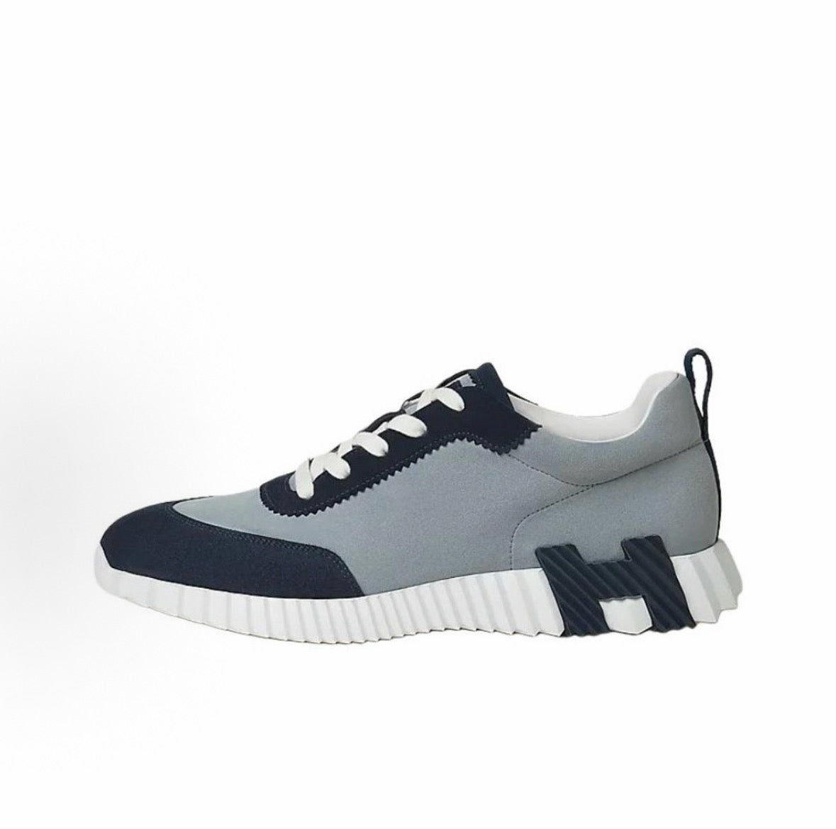 Olivfarbener Wildleder-Tonal-Sneaker – Herren