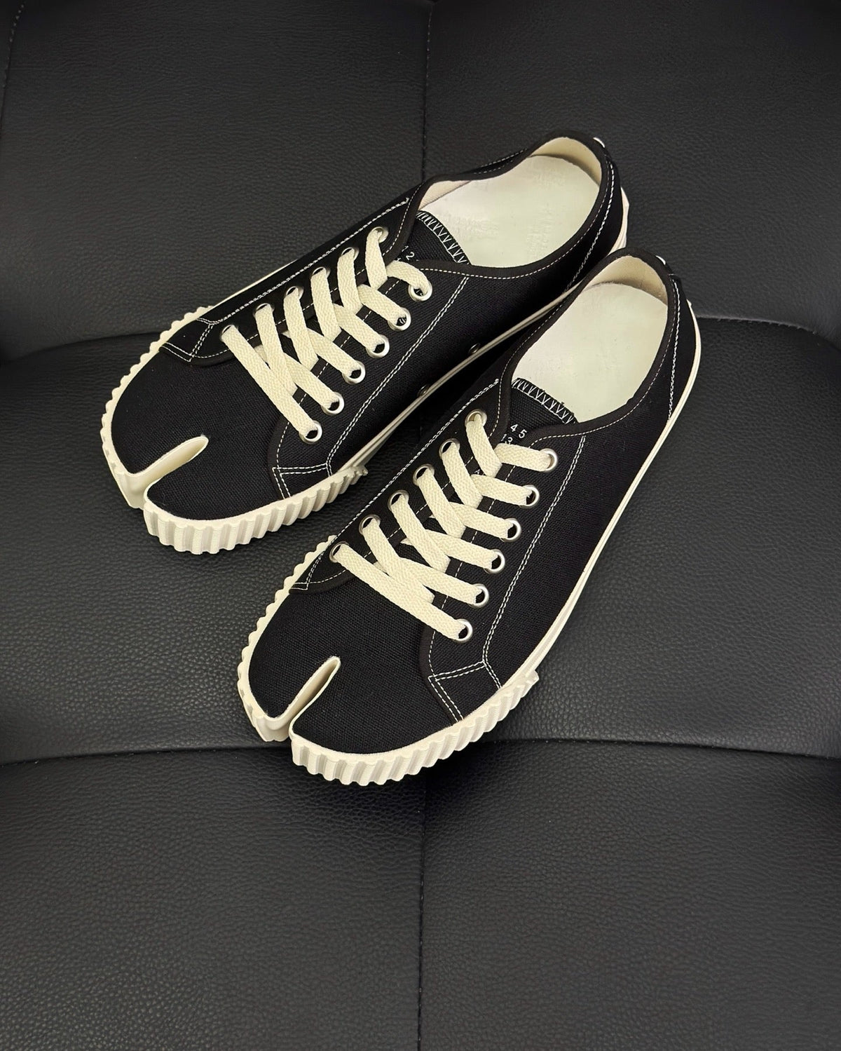 Black and White Sneakers