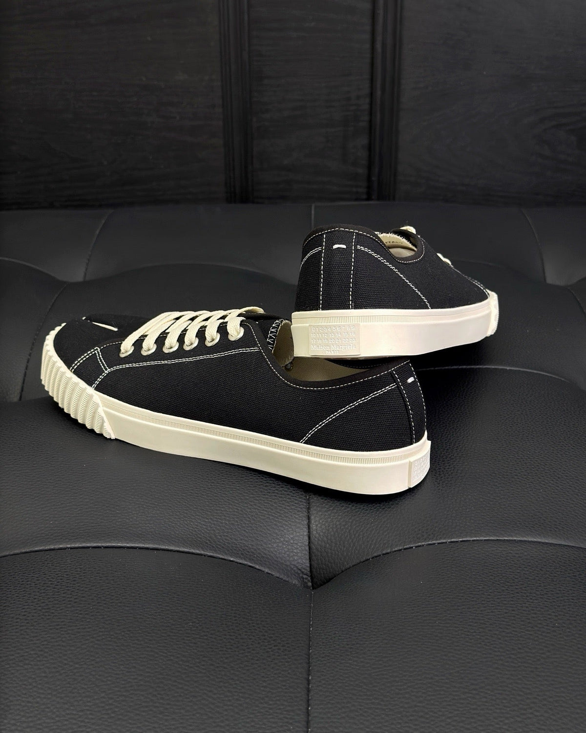 Black and White Sneakers