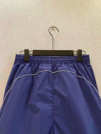 Blue Jersey Piped Track - Men's