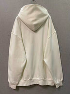 Grauer Baumwoll-Grafik-Pullover – Herren