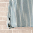 Blue Cotton Striped Long-Sleeve - Men's