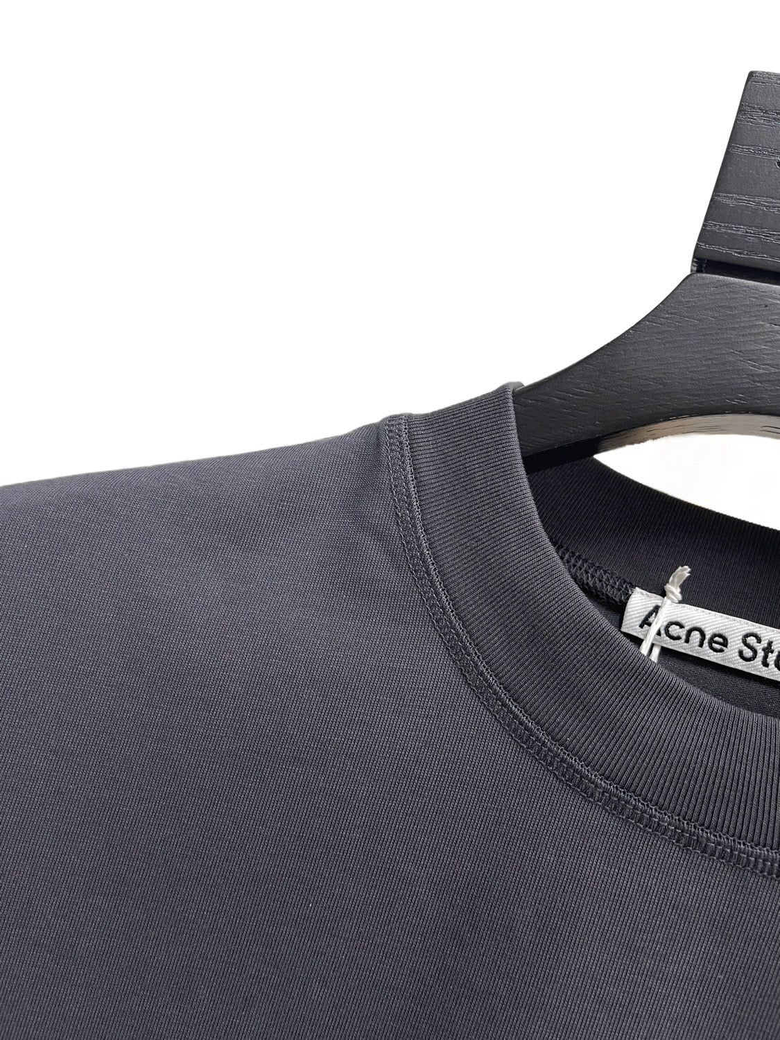 Graues Kurzarm-T-Shirt aus Baumwolle – Herren
