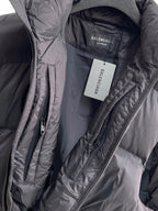 Schwarze Steppweste aus Nylon – Herren