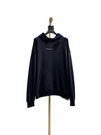 Schwarzer Pullover aus Baumwolle mit Used-Effekten – Herren