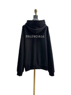 Schwarzer Pullover aus Baumwolle mit Used-Effekten – Herren