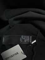 Schwarzer Pullover aus Baumwolle mit Used-Effekten – Herren