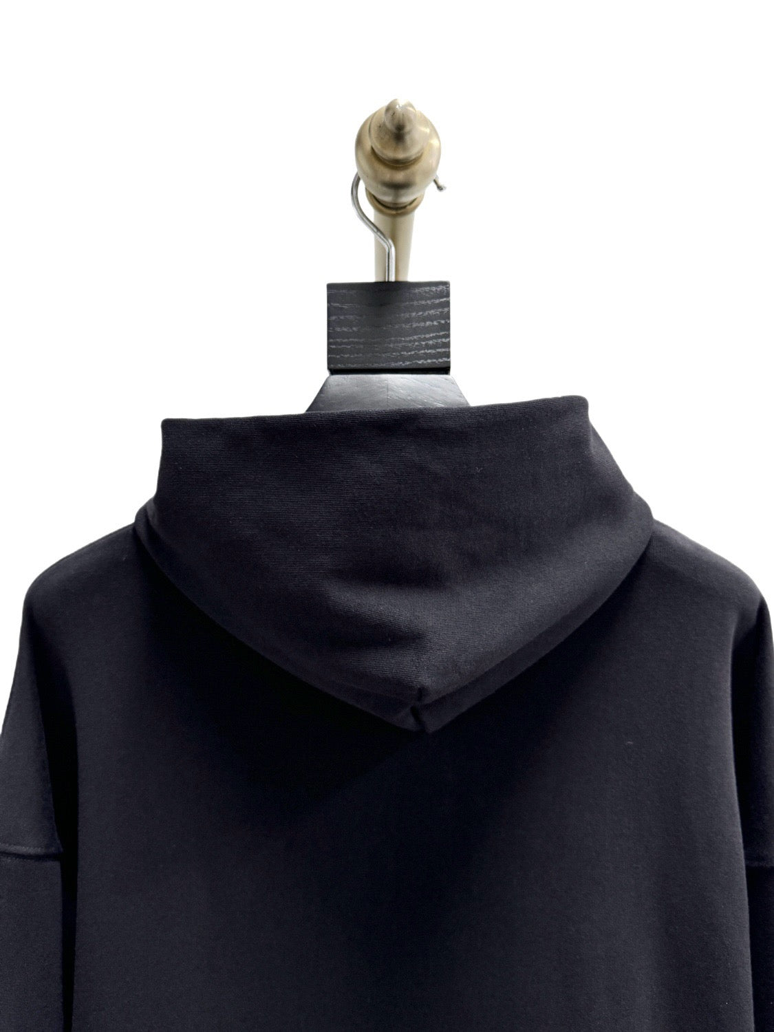 Schwarzer Baumwoll-Grafikpullover für Herren