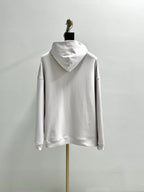 Schwarzer Baumwoll-Grafikpullover für Herren