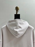 Schwarzer Baumwoll-Grafikpullover für Herren