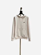 Schwarze Baumwoll-Logo-Reißverschlussjacke – Herren
